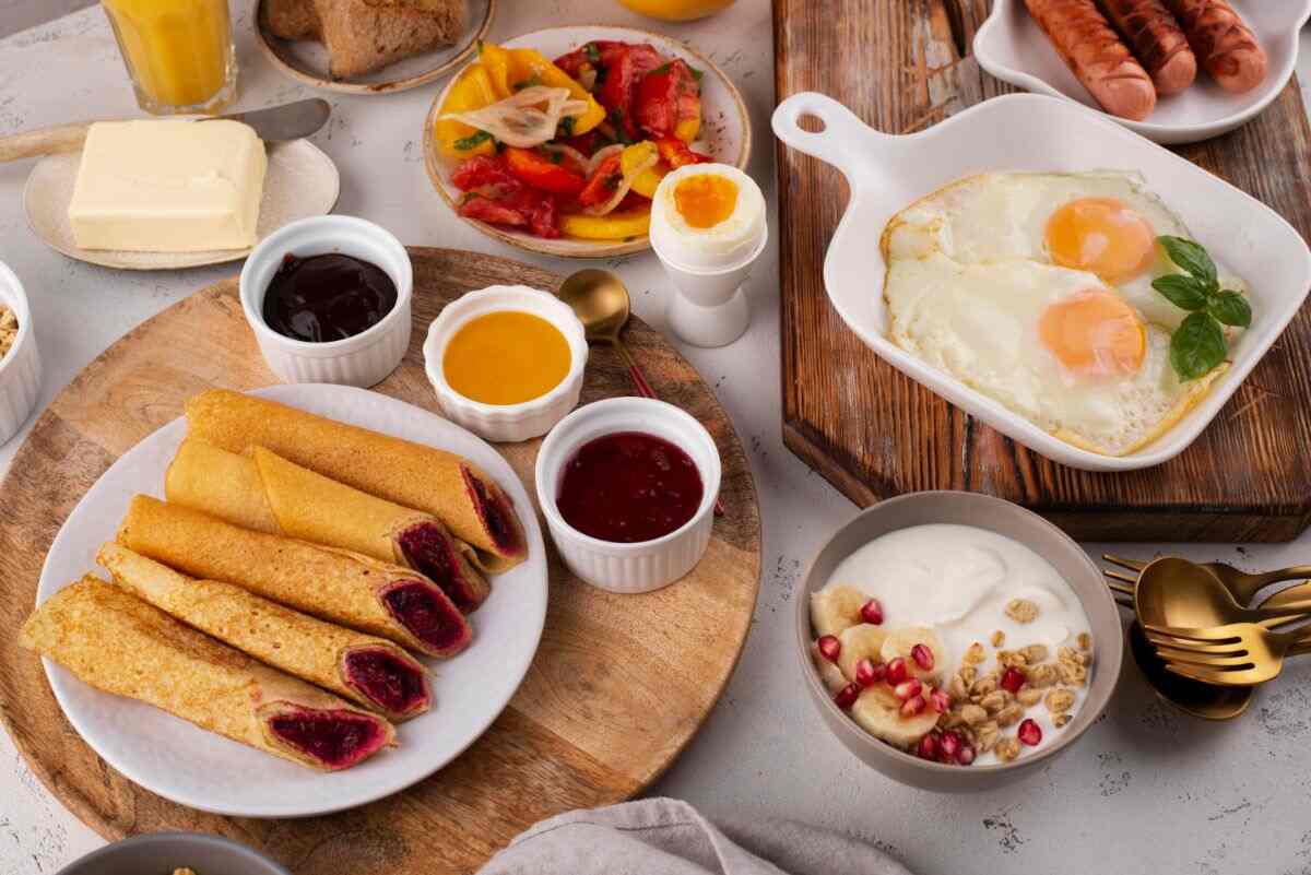 French breakfast foods